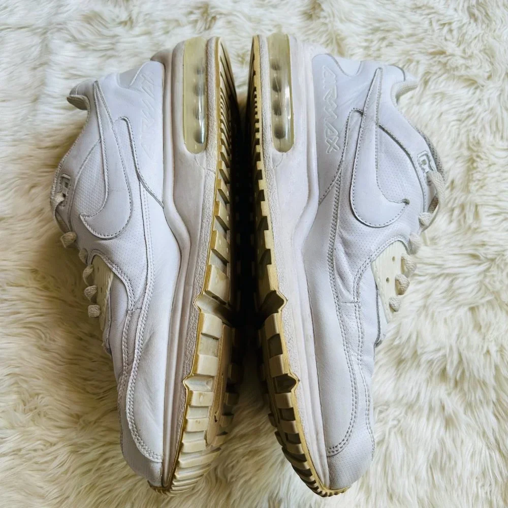 NIKE Men AIRMAX Running Shoes 317551-111 White Size 13